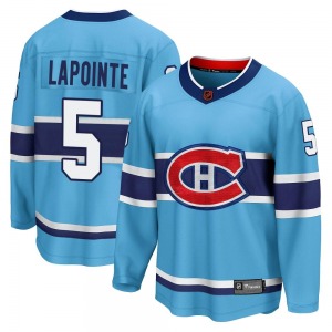 Guy Lapointe Montreal Canadiens Fanatics Branded Breakaway Special Edition 2.0 Jersey (Light Blue)
