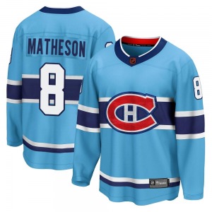 Mike Matheson Montreal Canadiens Fanatics Branded Breakaway Special Edition 2.0 Jersey (Light Blue)