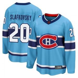 Juraj Slafkovsky Montreal Canadiens Fanatics Branded Breakaway Special Edition 2.0 Jersey (Light Blue)