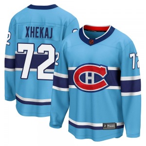Arber Xhekaj Montreal Canadiens Fanatics Branded Breakaway Special Edition 2.0 Jersey (Light Blue)