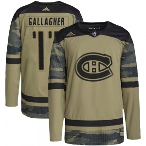 Brendan Gallagher Montreal Canadiens Adidas Authentic Military Appreciation Practice Jersey (Camo)
