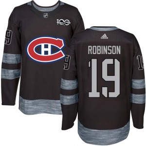 Larry Robinson Montreal Canadiens Youth Authentic 1917-2017 100th Anniversary Jersey (Black)