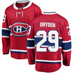 Ken Dryden Montreal Canadiens Fanatics Branded Breakaway Home Jersey (Red)