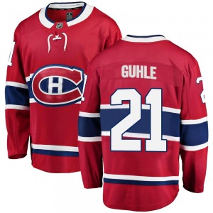 Kaiden Guhle Montreal Canadiens Fanatics Branded Breakaway Home Jersey (Red)