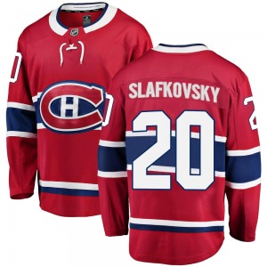 Juraj Slafkovsky Montreal Canadiens Fanatics Branded Breakaway Home Jersey (Red)