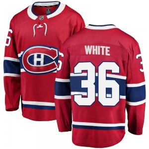 Colin White Montreal Canadiens Fanatics Branded Breakaway Red Home Jersey (White)