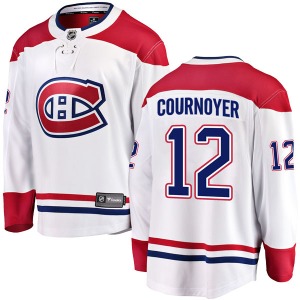 Yvan Cournoyer Montreal Canadiens Fanatics Branded Youth Breakaway Away Jersey (White)
