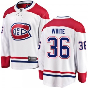Colin White Montreal Canadiens Fanatics Branded Youth Breakaway Away Jersey (White)