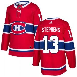 Mitchell Stephens Montreal Canadiens Adidas Authentic Home Jersey (Red)
