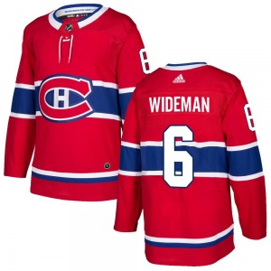 Chris Wideman Montreal Canadiens Adidas Authentic Home Jersey (Red)