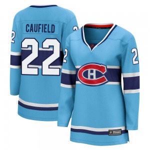 Cole Caufield Montreal Canadiens Fanatics Branded Women's Breakaway Special Edition 2.0 Jersey (Light Blue)
