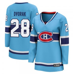 Christian Dvorak Montreal Canadiens Fanatics Branded Women's Breakaway Special Edition 2.0 Jersey (Light Blue)