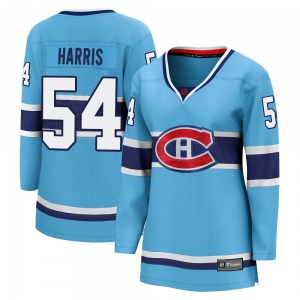 Jordan Harris Montreal Canadiens Fanatics Branded Women's Breakaway Special Edition 2.0 Jersey (Light Blue)