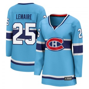 Jacques Lemaire Montreal Canadiens Fanatics Branded Women's Breakaway Special Edition 2.0 Jersey (Light Blue)