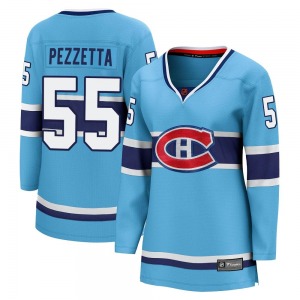 Michael Pezzetta Montreal Canadiens Fanatics Branded Women's Breakaway Special Edition 2.0 Jersey (Light Blue)