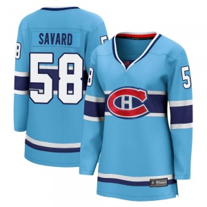 David Savard Montreal Canadiens Fanatics Branded Women's Breakaway Special Edition 2.0 Jersey (Light Blue)