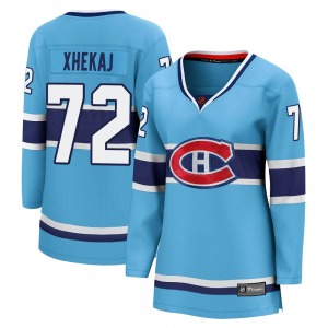 Arber Xhekaj Montreal Canadiens Fanatics Branded Women's Breakaway Special Edition 2.0 Jersey (Light Blue)