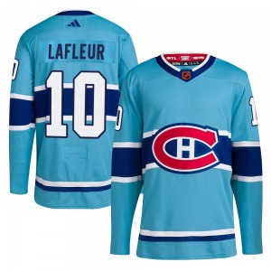 Guy Lafleur Montreal Canadiens Adidas Authentic Reverse Retro 2.0 Jersey (Light Blue)