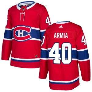 Joel Armia Montreal Canadiens Adidas Youth Authentic Home Jersey (Red)