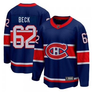 Owen Beck Montreal Canadiens Fanatics Branded Youth Breakaway 2020/21 Special Edition Jersey (Blue)