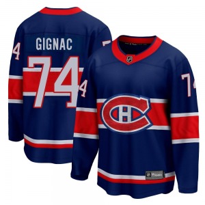 Brandon Gignac Montreal Canadiens Fanatics Branded Youth Breakaway 2020/21 Special Edition Jersey (Blue)