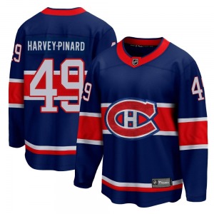 Rafael Harvey-Pinard Montreal Canadiens Fanatics Branded Youth Breakaway 2020/21 Special Edition Jersey (Blue)