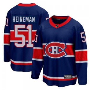Emil Heineman Montreal Canadiens Fanatics Branded Youth Breakaway 2020/21 Special Edition Jersey (Blue)