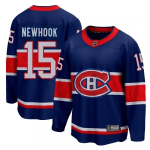 Alex Newhook Montreal Canadiens Fanatics Branded Youth Breakaway 2020/21 Special Edition Jersey (Blue)