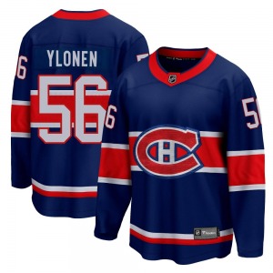 Jesse Ylonen Montreal Canadiens Fanatics Branded Youth Breakaway 2020/21 Special Edition Jersey (Blue)
