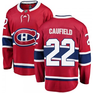 Cole Caufield Montreal Canadiens Fanatics Branded Youth Breakaway Home Jersey (Red)