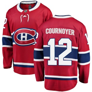 Yvan Cournoyer Montreal Canadiens Fanatics Branded Youth Breakaway Home Jersey (Red)