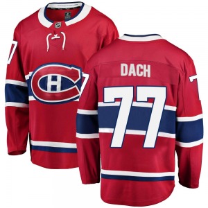 Kirby Dach Montreal Canadiens Fanatics Branded Youth Breakaway Home Jersey (Red)