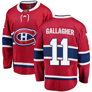 Brendan Gallagher Montreal Canadiens Fanatics Branded Youth Breakaway Home Jersey (Red)