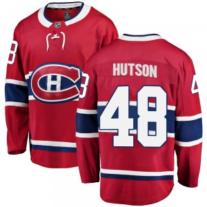 Lane Hutson Montreal Canadiens Fanatics Branded Youth Breakaway Home Jersey (Red)