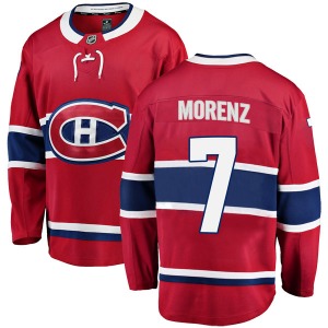 Howie Morenz Montreal Canadiens Fanatics Branded Youth Breakaway Home Jersey (Red)