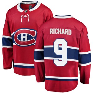 Maurice Richard Montreal Canadiens Fanatics Branded Youth Breakaway Home Jersey (Red)