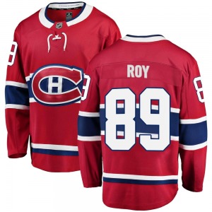 Joshua Roy Montreal Canadiens Fanatics Branded Youth Breakaway Home Jersey (Red)