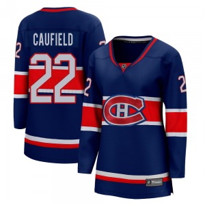 Cole Caufield Montreal Canadiens Fanatics Branded Women's Breakaway 2020/21 Special Edition Jersey (Blue)
