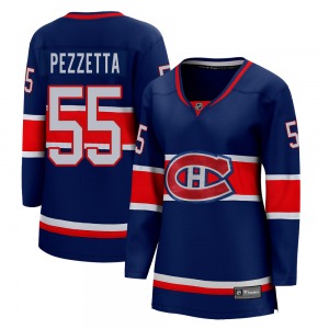 Michael Pezzetta Montreal Canadiens Fanatics Branded Women's Breakaway 2020/21 Special Edition Jersey (Blue)