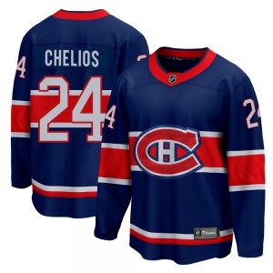 Chris Chelios Montreal Canadiens Fanatics Branded Breakaway 2020/21 Special Edition Jersey (Blue)