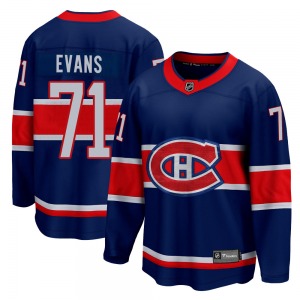 Jake Evans Montreal Canadiens Fanatics Branded Breakaway 2020/21 Special Edition Jersey (Blue)