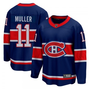 Kirk Muller Montreal Canadiens Fanatics Branded Breakaway 2020/21 Special Edition Jersey (Blue)