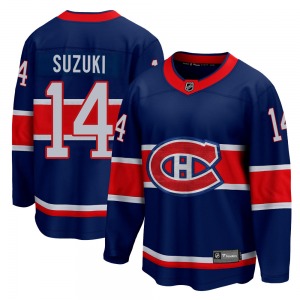 Nick Suzuki Montreal Canadiens Fanatics Branded Breakaway 2020/21 Special Edition Jersey (Blue)