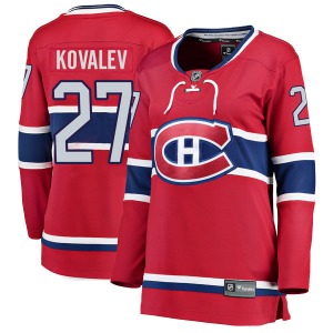 Alexei Kovalev Montreal Canadiens Fanatics Branded Women's Breakaway Home Jersey (Red)