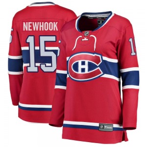Alex Newhook Montreal Canadiens Fanatics Branded Women's Breakaway Home Jersey (Red)